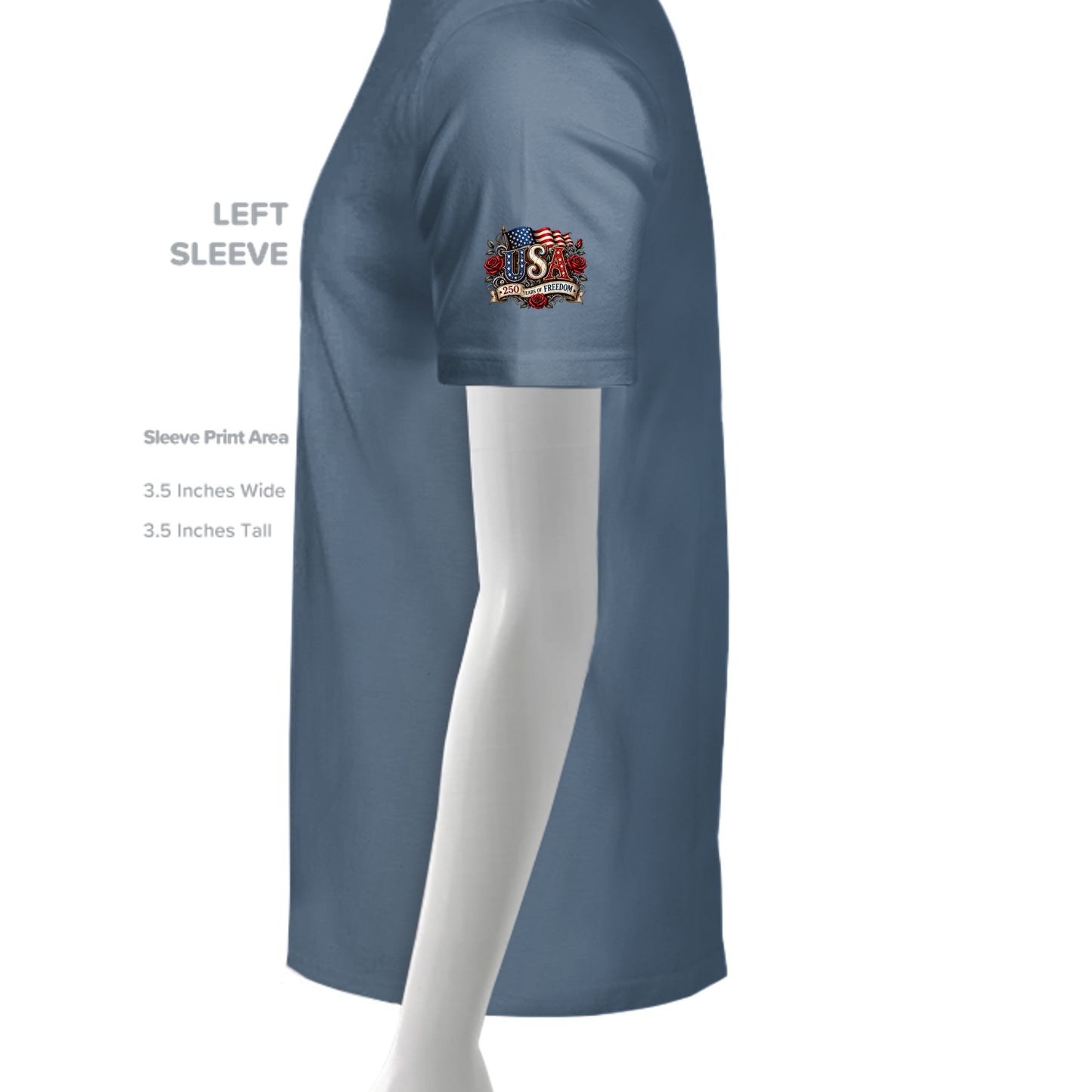 INDIGO BLUE - G200 - SLEEVE_LEFT